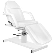 Cosmetic chair hydraulic A 210d with cradle white