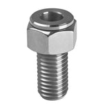 Inox tube magnifier lamp holder