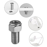 Inox tube magnifier lamp holder