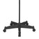 Black moonlight magnifier lamp stand