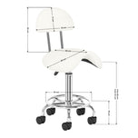 Tabouret de cosmétique 6001 blanc