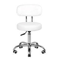 Cosmetic stool for pedicure a-007 white