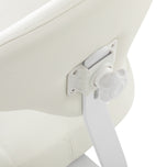 Cosmetic stool Azzurro 156-F bump-up white