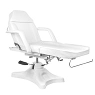 Cosmetic chair hydraulic A 234d with cradle white