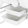 COSMETISCHE STOEL 557A MET KUVET WIT