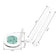Elegante 6028 60 LED 5d LED Lupenleuchte für reg. Lichtstärke