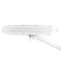 Elegante LED-Werkstattleuchte 801. Standard-Schraubstock weiß