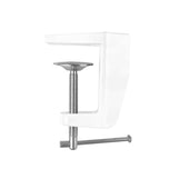 Elegante LED-Werkstattleuchte 801. Standard-Schraubstock weiß