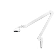 Elegante LED-Werkstattleuchte 801 l mit Schraubstock reg. weiße Lichtstärke