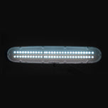Elegante LED-Werkstattleuchte 801 l mit Schraubstock reg. weiße Lichtstärke