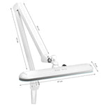 Elegante 801-tl LED-Arbeitsleuchte mit Schraubzwingenbefestigung, regelbarer Lichtintensität und -farbe