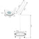 Elegante 6027 60 LED SMD 5d Lupenleuchte mit Stativ