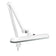 Elegant 801-s LED workshop lamp with a standard white tripod