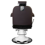 Gabbiano amadeo brown barber chair