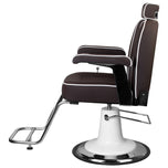 Gabbiano amadeo brown barber chair