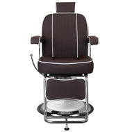 Gabbiano amadeo brown barber chair
