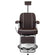 Gabbiano amadeo brown barber chair