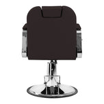 Fauteuil de barbier Gabbiano Rufo marron