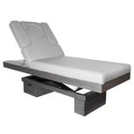 Kosmetikliege Spa azzurro Holz 815b beheizt hellgrau