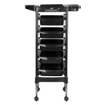 Chariot de coiffure Gabbiano fx11-5 noir