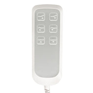 Elektrische cosmetische stoel lux 273b 3 motoren + kruk 304 wit