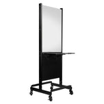 Console de coiffure double face Gabbiano mobile ra-006