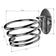 Wall-mounted hair dryer holder fx24