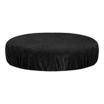 FROTTIERBEZUG HOCKER SCHWARZ