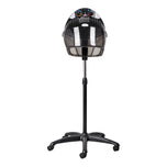 Gabbiano Centurion LVI-203S three-speed ionic standing hair dryer black