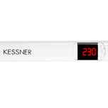 Hair straightener Kessner Ionic 230°C white