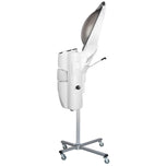 Gabbiano white standing hairdressing sauna with active ozone