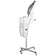 Gabbiano white standing hairdressing sauna with active ozone