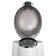 Gabbiano white standing hairdressing sauna with active ozone