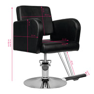 Hair system hairdressing chair hs92 black