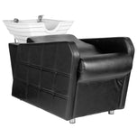 Hair system hsb07 hairdressing wash unit black