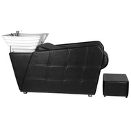 Hair system hsb07 hairdressing wash unit black