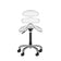 Roll speed am-880 cosmetic stool white