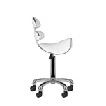 Roll speed am-880 cosmetic stool white