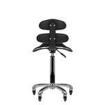 Roll speed am-880 black high cosmetic stool