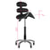 Roll speed am-880 black high cosmetic stool