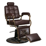 Gabbiano kappersstoel Boss bruin