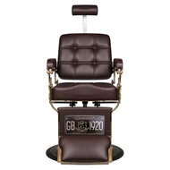 Gabbiano Friseurstuhl Boss braun
