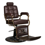 Gabbiano kappersstoel Boss bruin