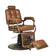 Gabbiano barber chair Boss Old Leather light brown