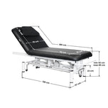 Electric bed for massage azzurro 684 1 motor black