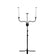 LED lamp for eyelashes and makeup polluks iv type msp-mj-02 black with a remote control