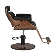 Friseurstuhl Gabbiano Florencja Schwarz & Nussbaum
