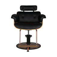 Friseurstuhl Gabbiano Florencja Schwarz & Nussbaum