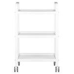 table -  cosmetic trolley Hs09 white