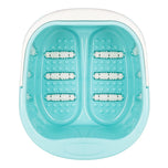 Pedicure bowl with blue lich rollers